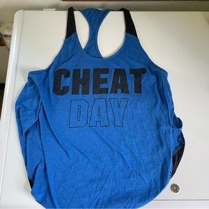 PINK Victoria's Secret Blue Tank Top